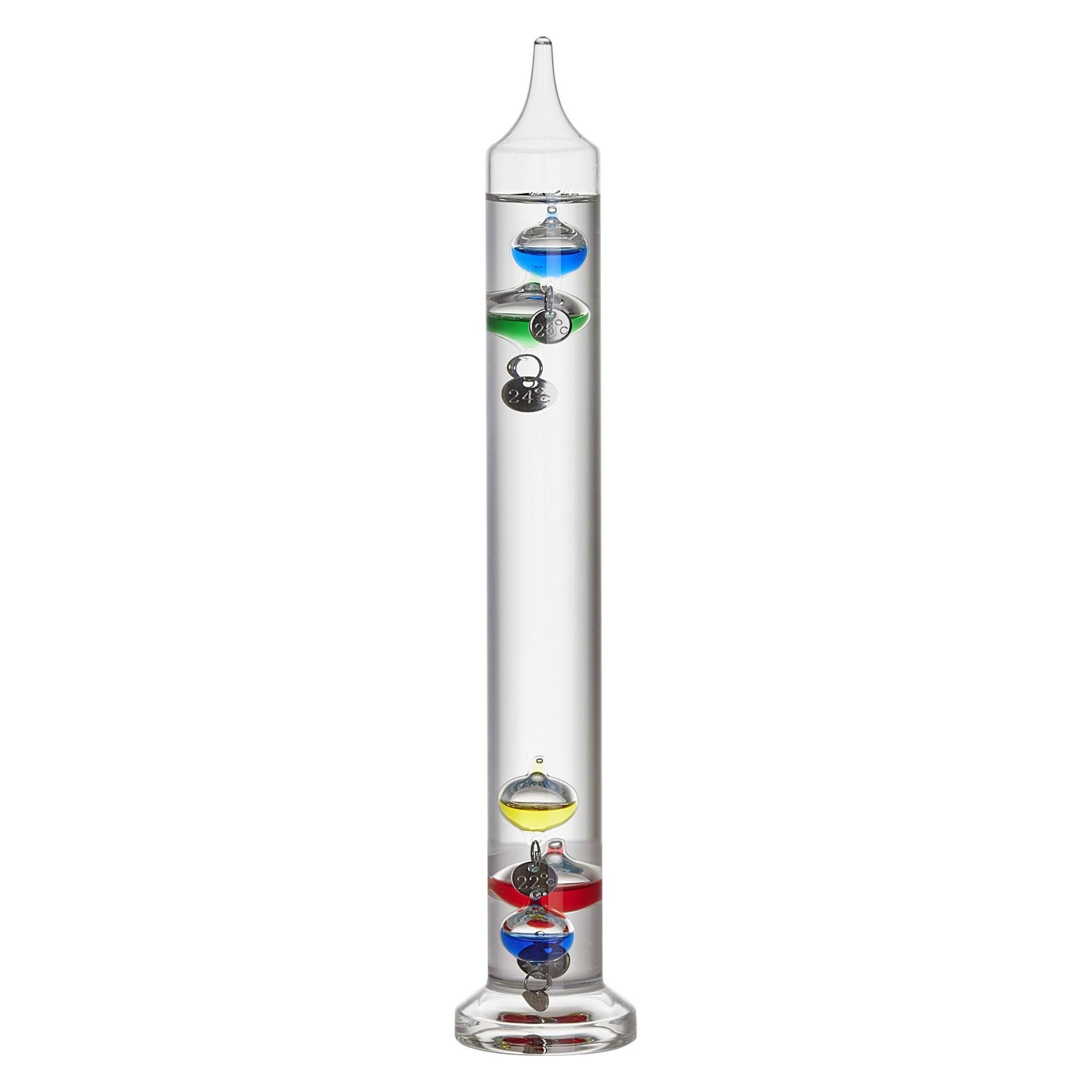 TFA Flüssigkeitsthermometer, Thermometer + Hygrometer, Transparent