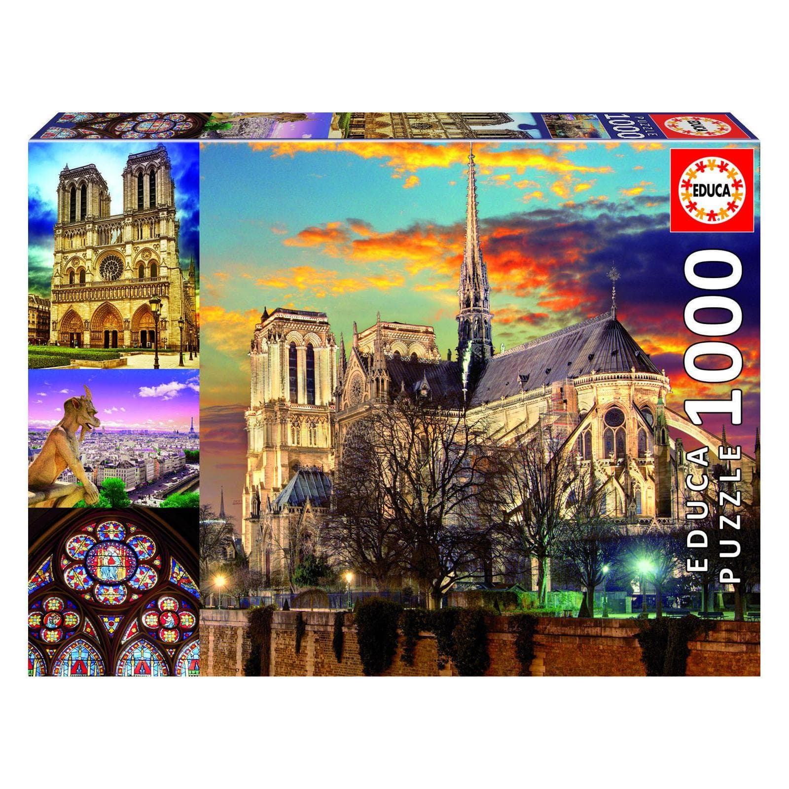 Educa Notre Dame Collage (1000 Teile)