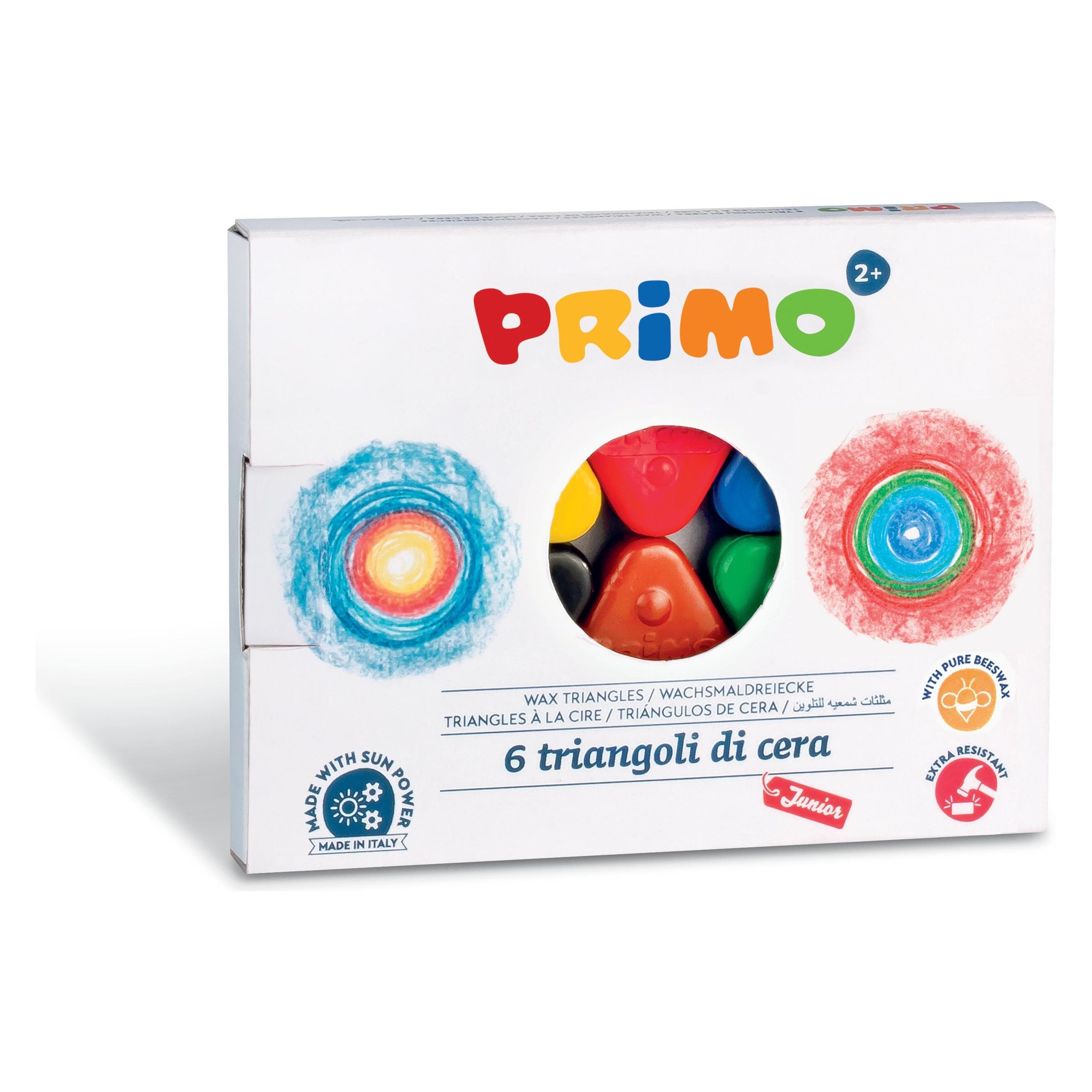 Primo, Malstifte, Triangeln (6x)