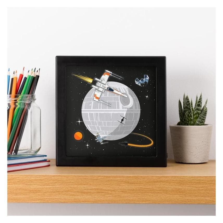 Paladone Products Paladone Star Wars Frame Light, Weiteres Gaming Zubehör, Mehrfarbig