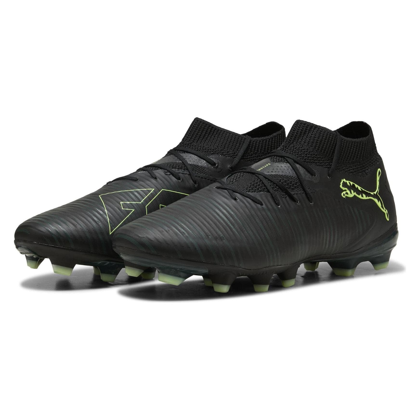 Puma, Unisex, Fussballschuhe, Future 8 Pro Fg/Ag (40), Schwarz, Gelb
