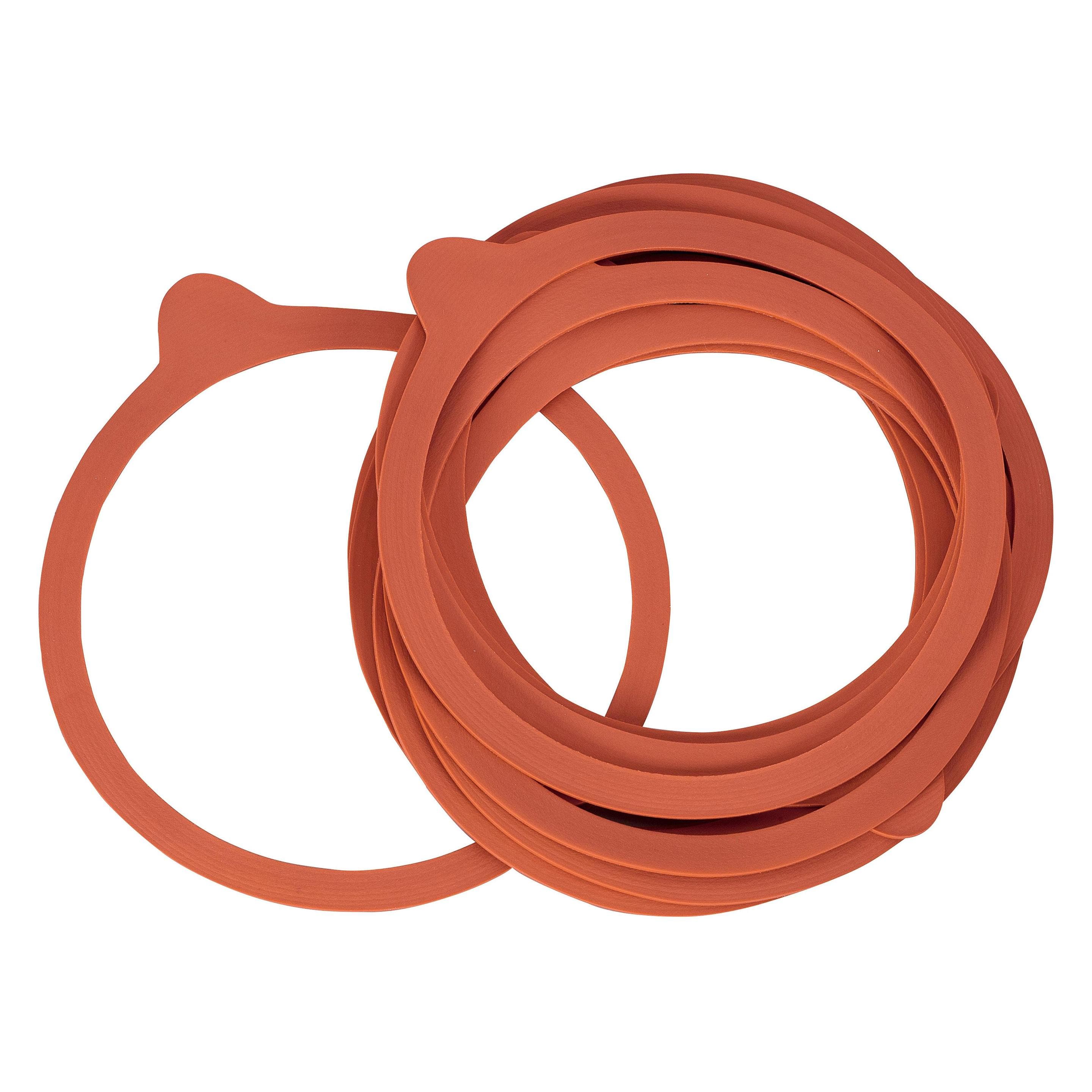 Sänger Einkochring, Einmachgläser, Rot