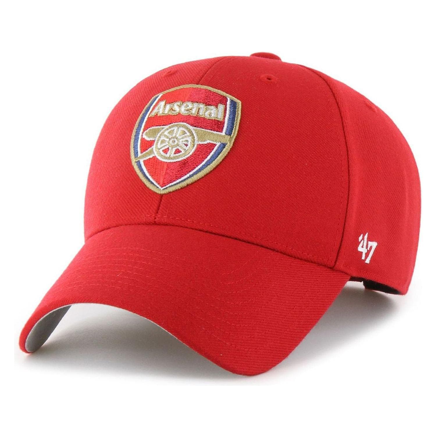 47 Brand, Herren, Cap, Curved Snapback Cap - FC Arsenal London rot, Rot