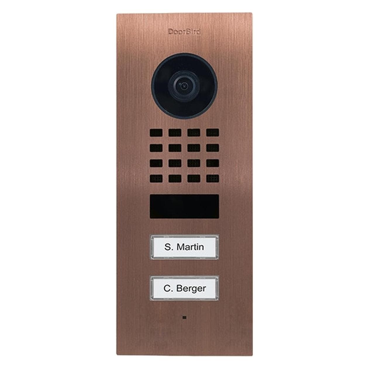 Doorbird, Klingel + Türsprechanlage, D1102V (Ethernet, Kabelgebunden, WLAN)
