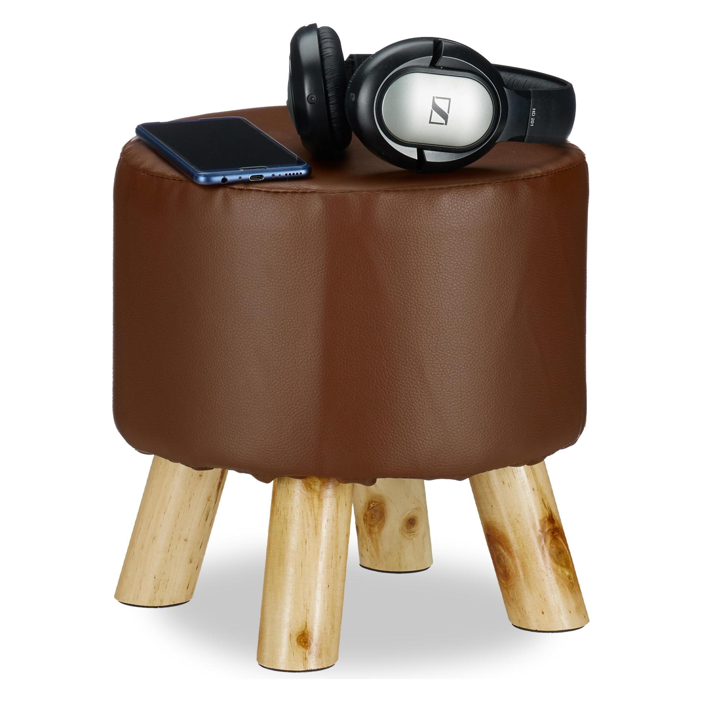 Relaxdays, Hocker + Pouf, Hocker