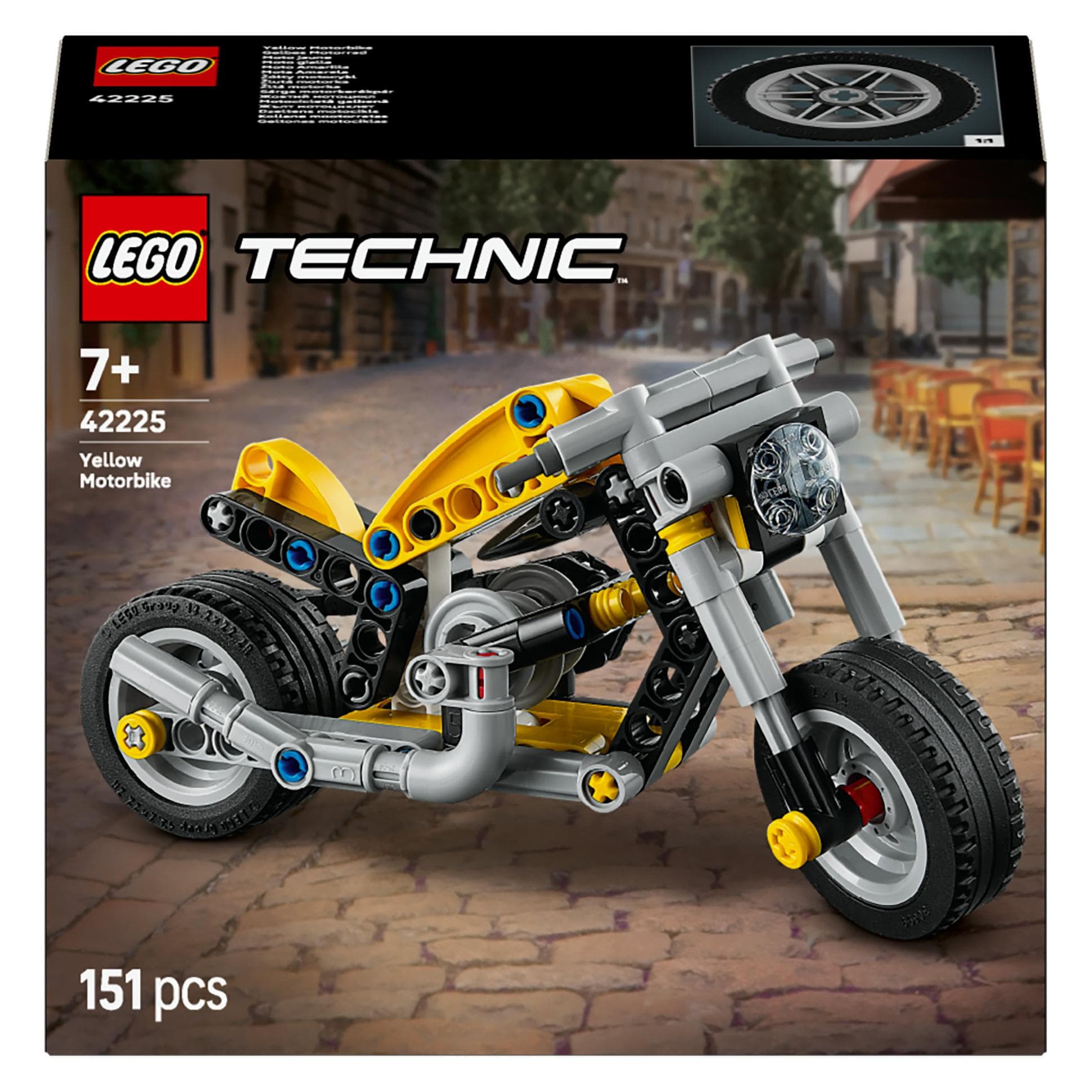 LEGO Gelbes Motorrad (42225, LEGO Technic)
