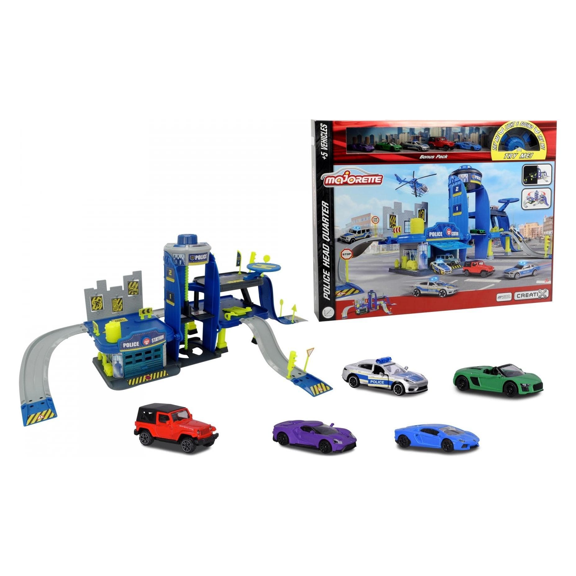 Majorette Creatix Police Playset