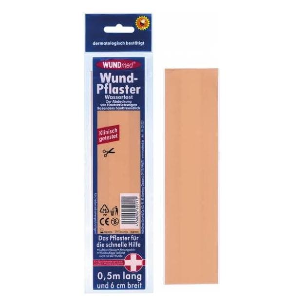 Wundmed, Pflaster, Wundpflaster wasserfest 0,5m x 6cm (1x)
