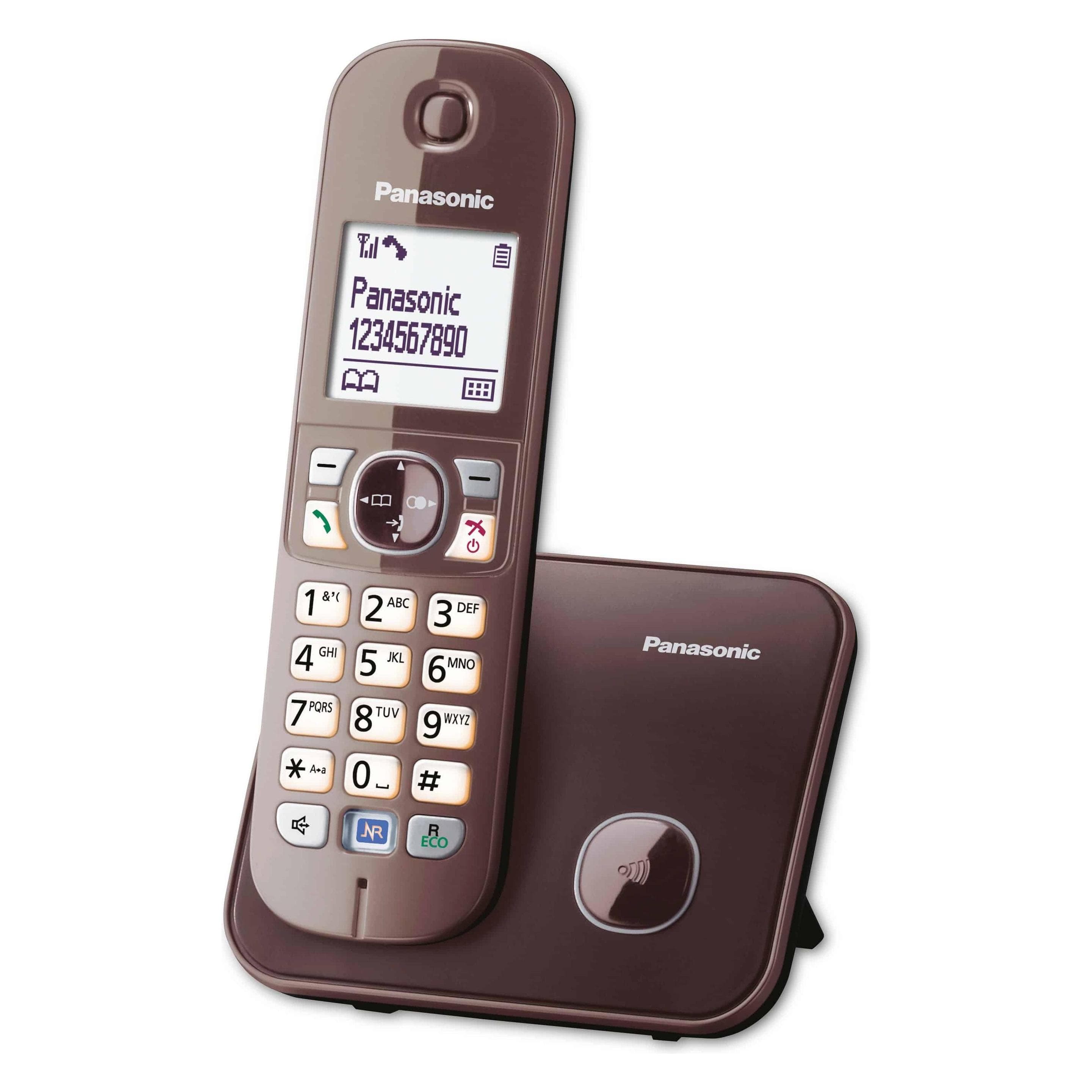 Panasonic KX-TG6811, Telefon, Braun