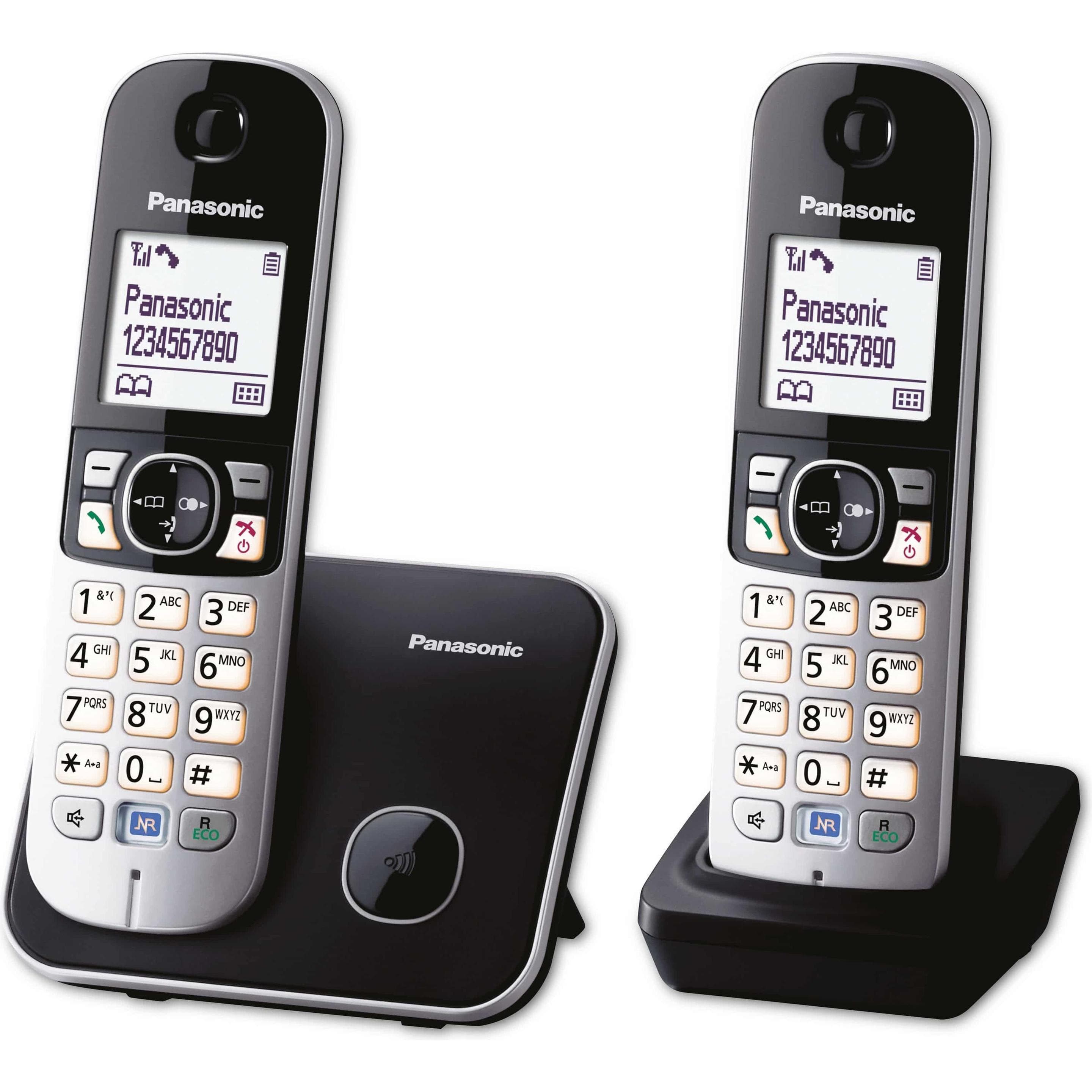 Panasonic KX-TG6812, Telefon, Schwarz
