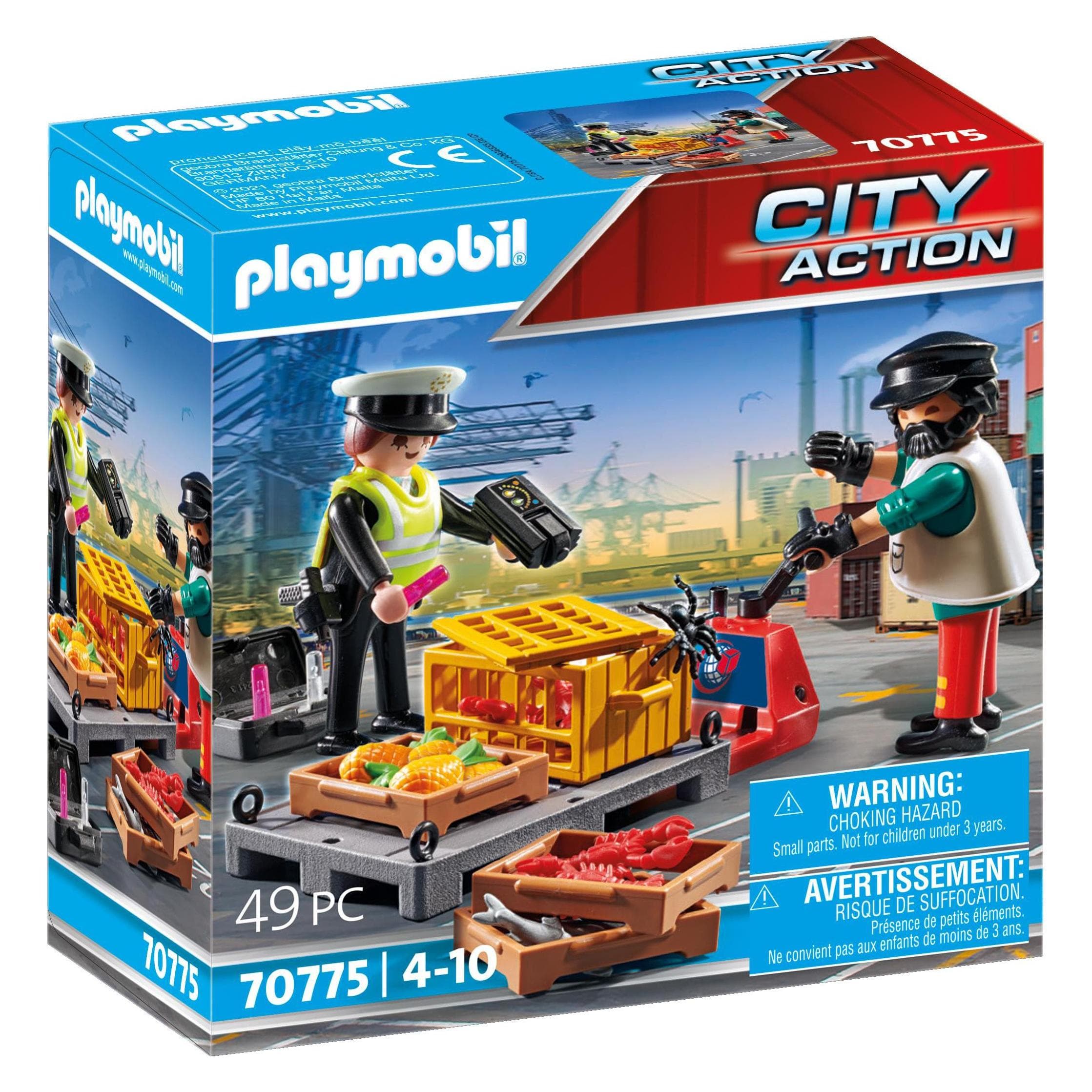 Playmobil Zollkontrolle (70775, Playmobil City Action)