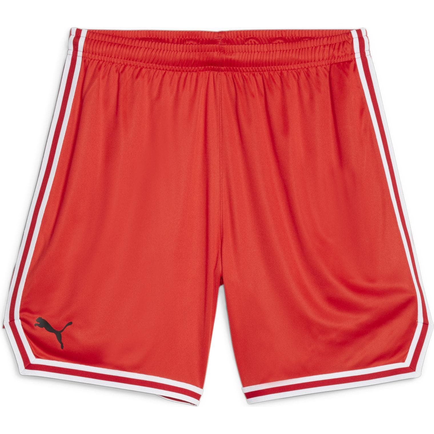 Puma, Herren, Sporthose, Hoops Team Game Short (L), Rot