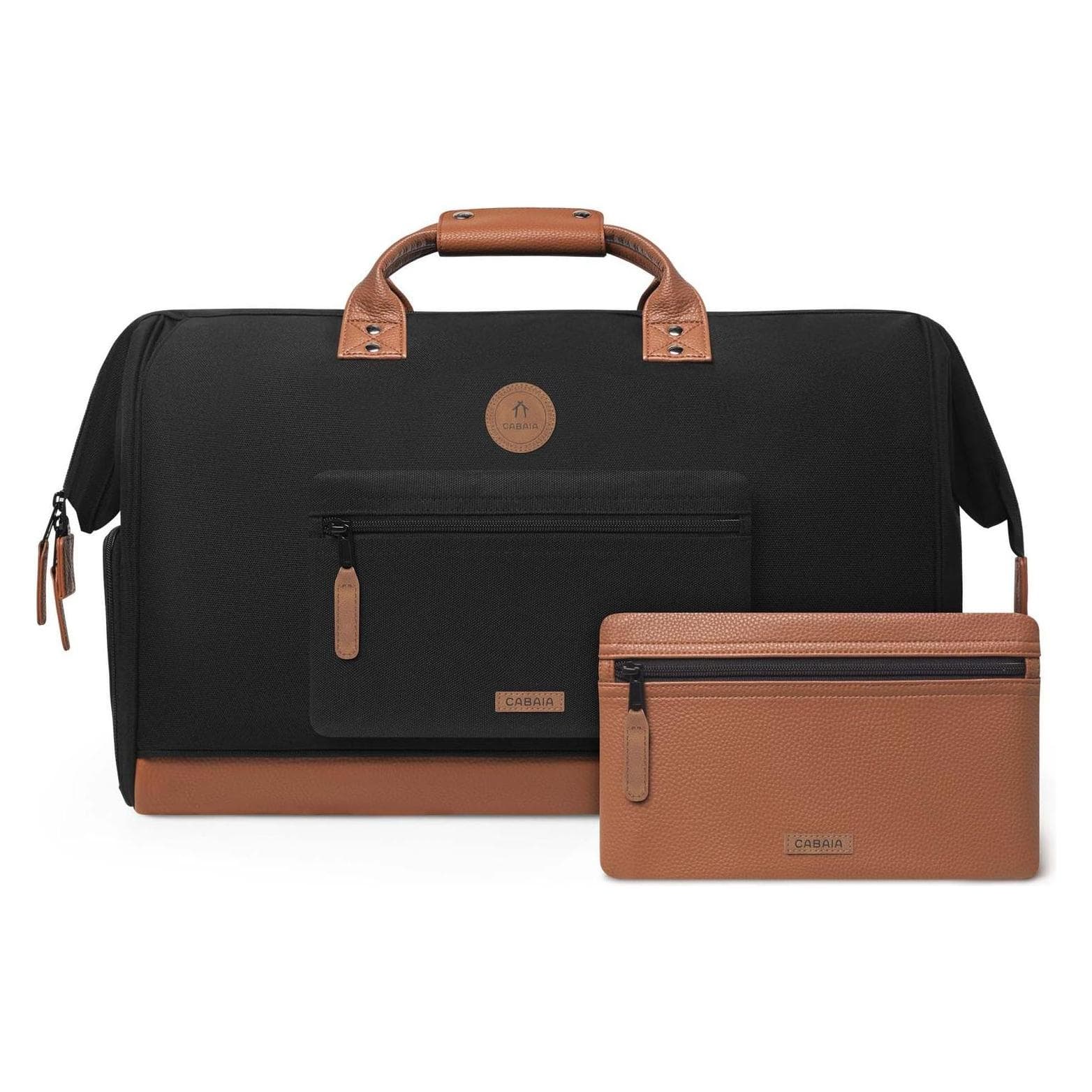 Cabaia, Unisex, Tasche, Reisetasche Duffle Oxford, Schwarz, (40 l)