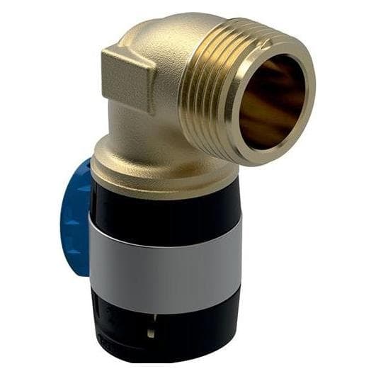 Geberit, Zubehör Sanitärinstallation, FlowFit bergangsbogen 40 mm x 1 1/4" AG 620504001