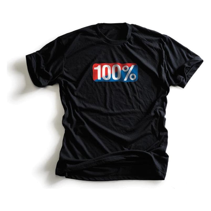 100%, Herren, Shirts, Old School, Schwarz, Blau, Rot, (S)