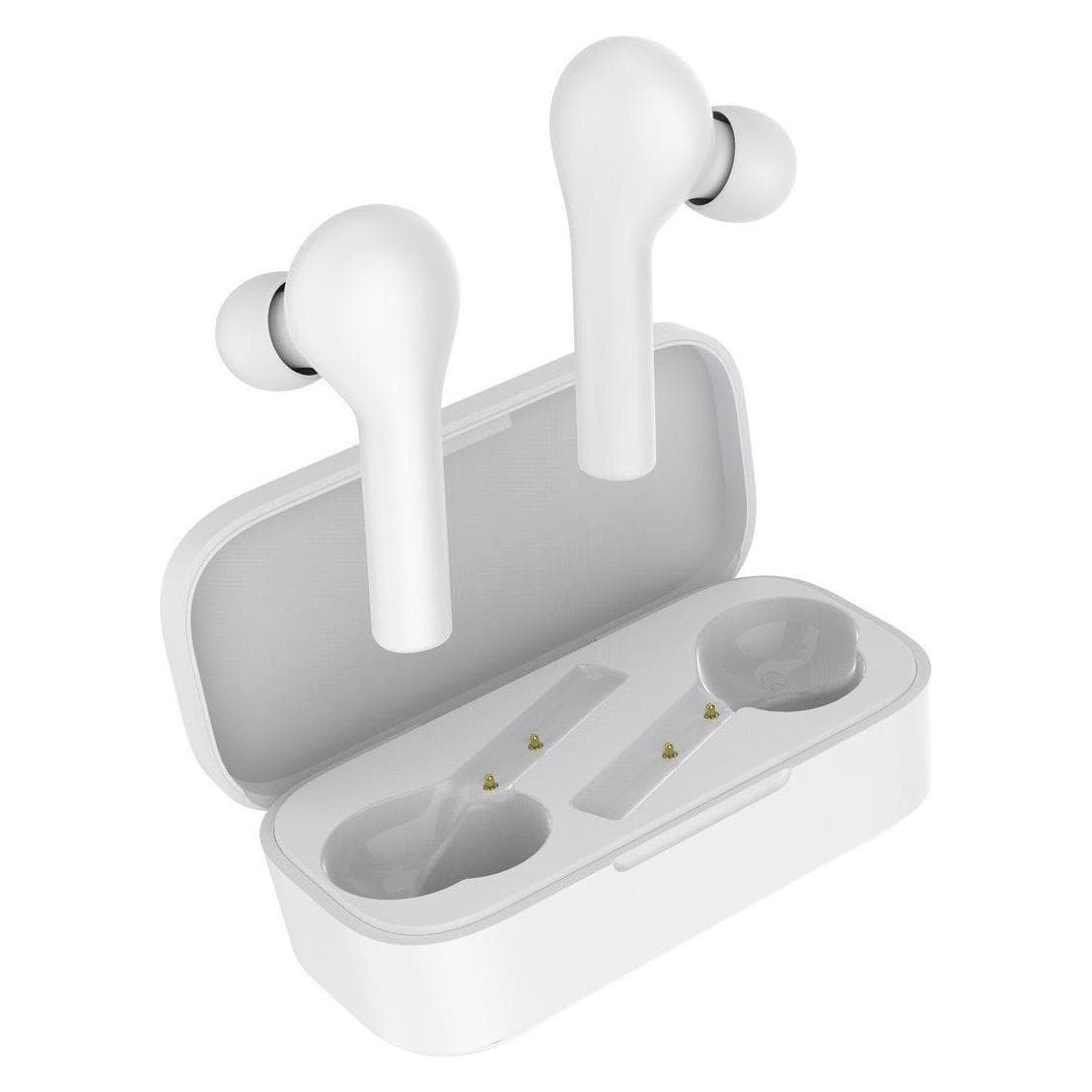 QCY T5 TWS Bluetooth Earphones V5.0 (white) (NC, 25 h, Kabellos), Kopfhörer, Weiss