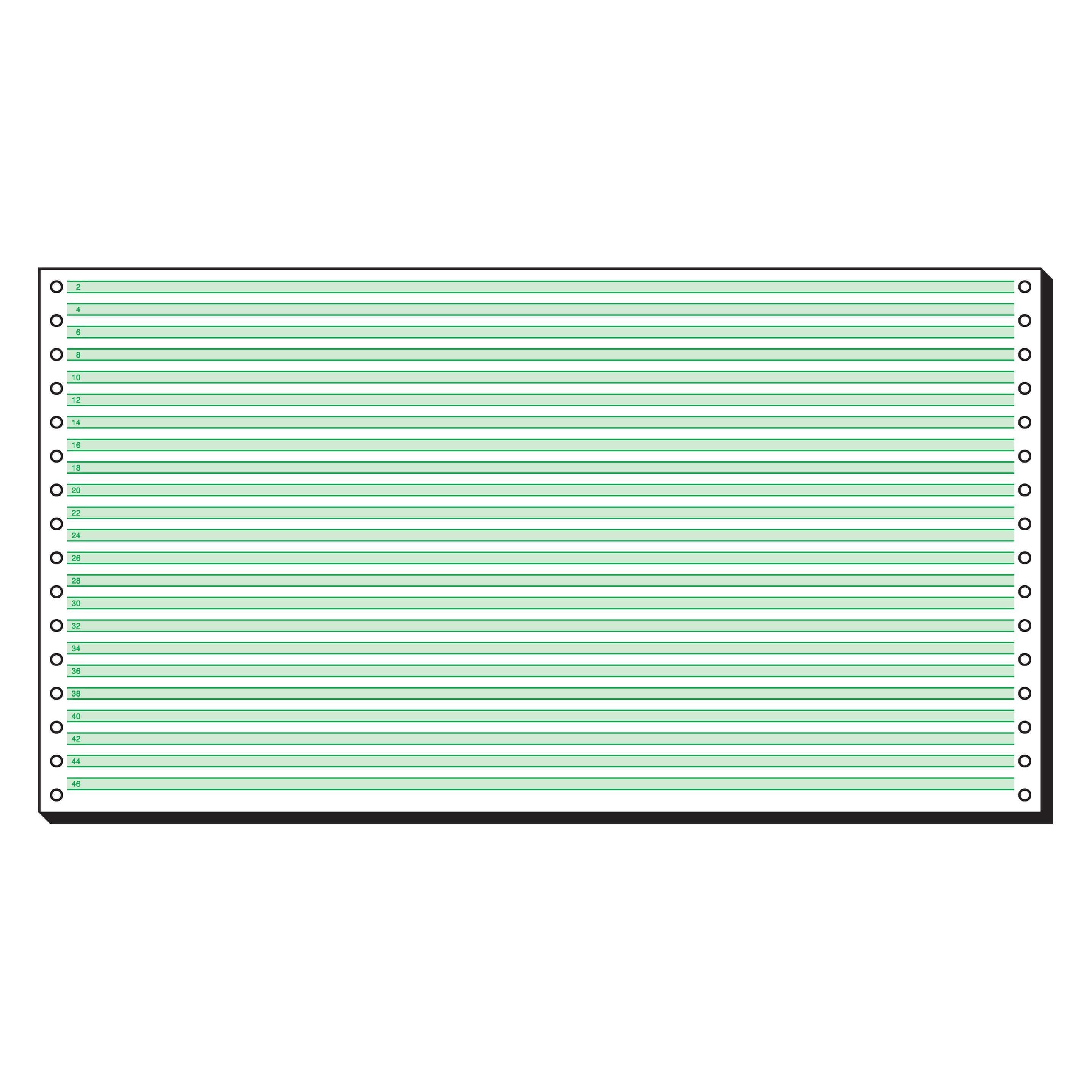 Sigel, Kopierpapier, DIN-Computer paper (20.5 x 37.5 cm, 2000 Blätter, 60 g/m²)