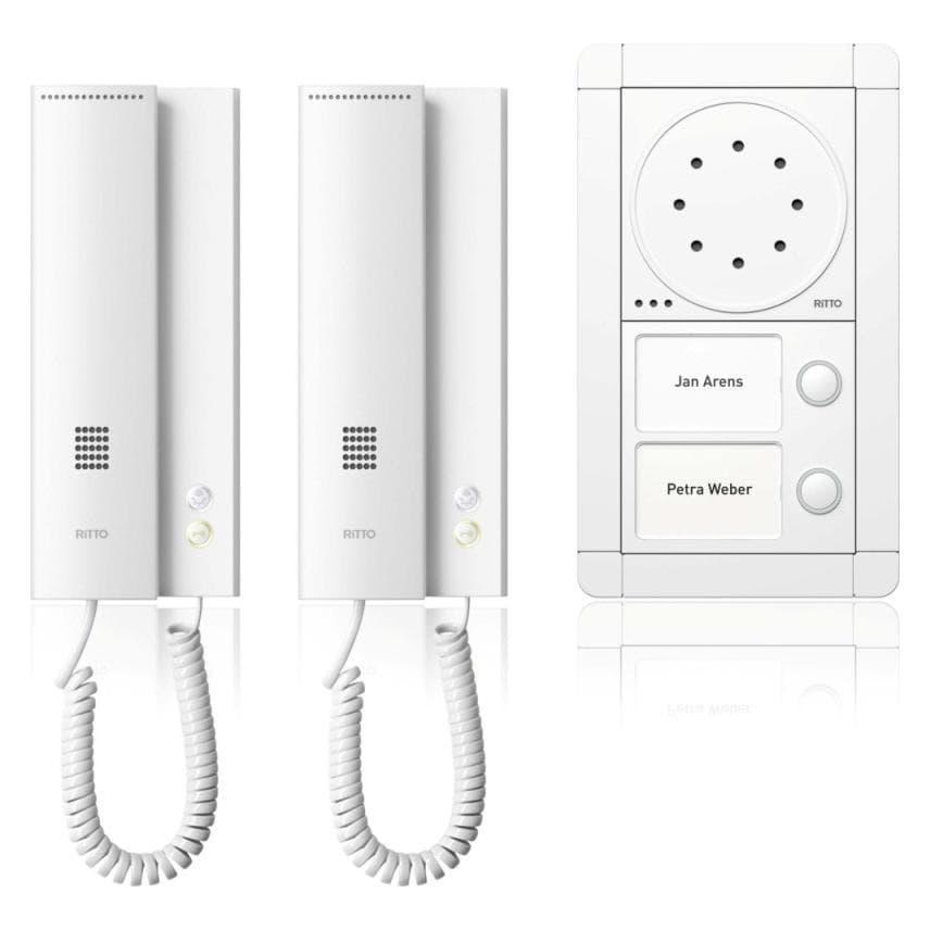 Schneider Electric, Klingel + Türsprechanlage, Portier Audio Set Freisprechstelle (Kabelgebunden)