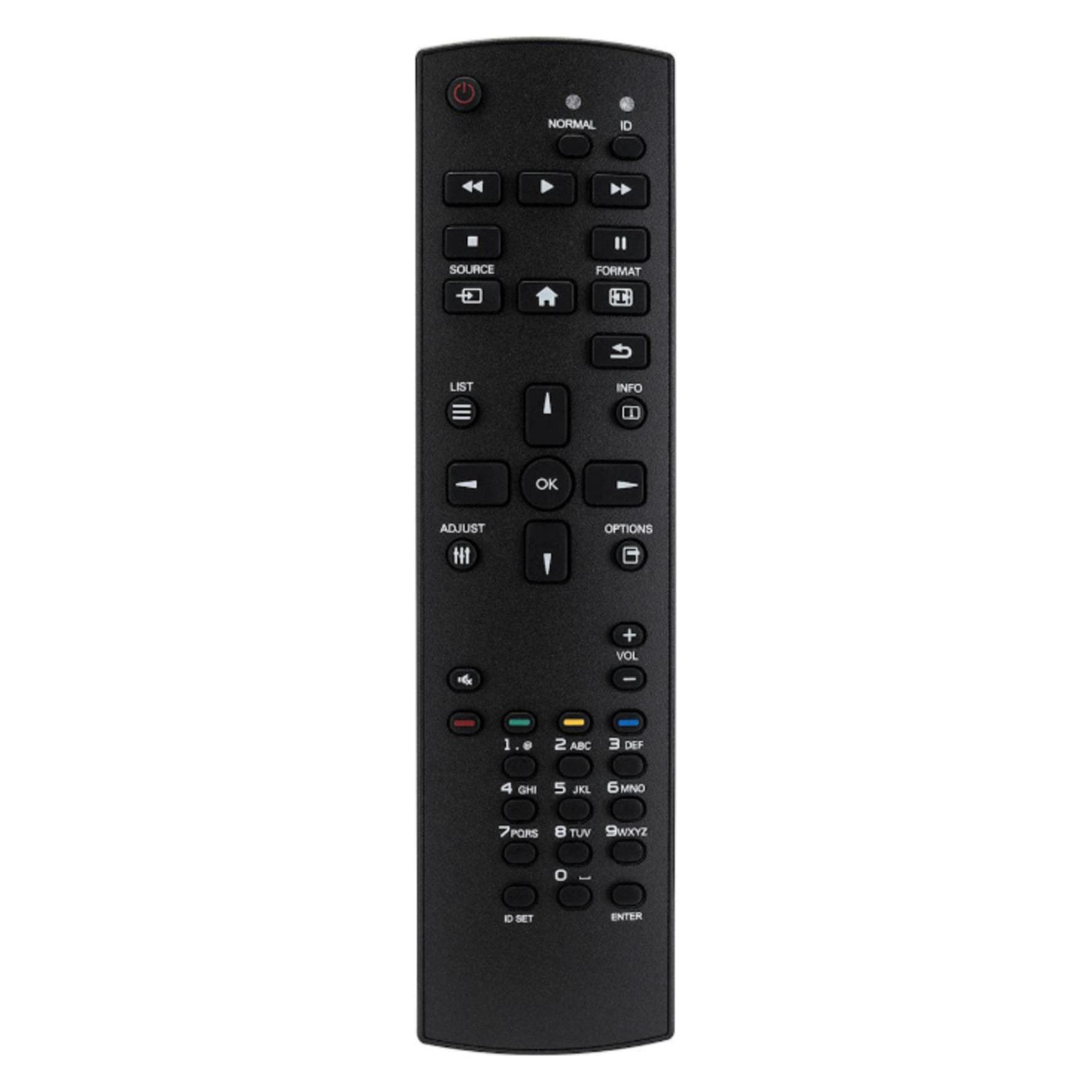 iiyama Remote Controll (Gerätespezifische Fernbedienung), Fernbedienung, Schwarz