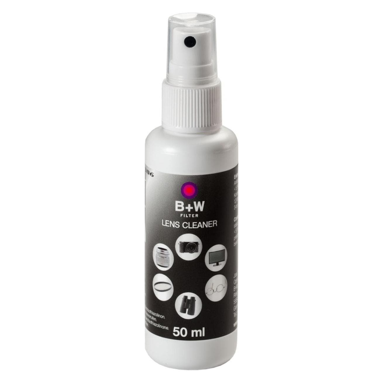 B+W Lens Cleaner II Pumpspray, Kamerareinigung, Weiss