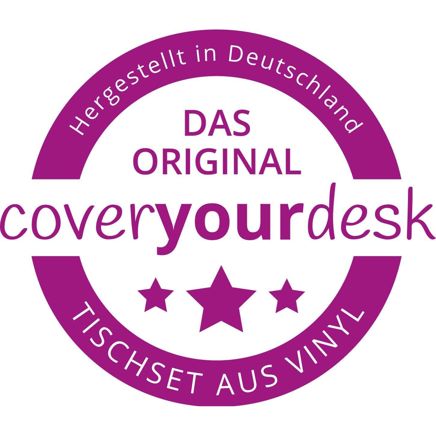 CoverYourDesk, Tischset, Tischset Märchenschloss mit Kutsche