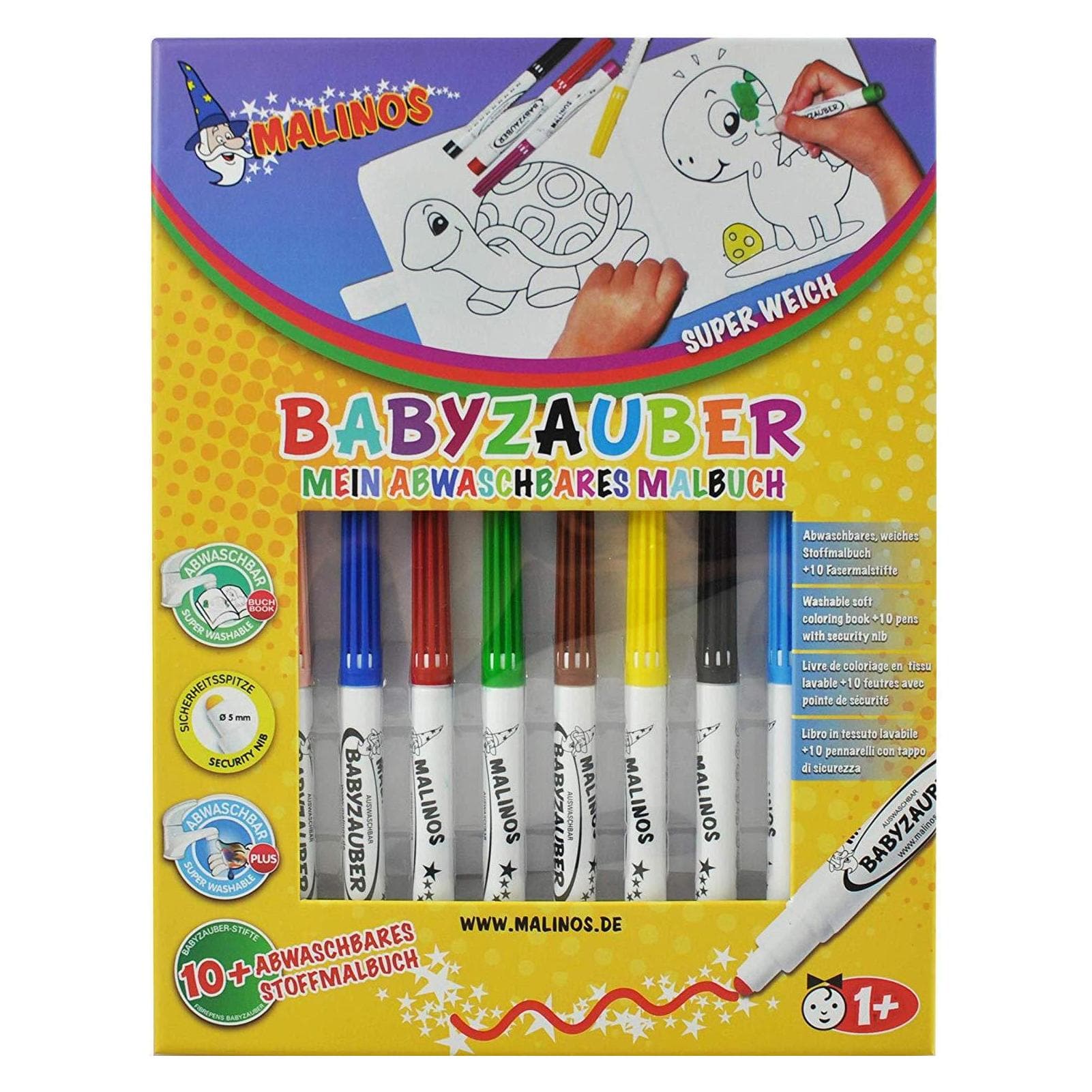 Malinos, Malstifte, Babyzauber (10x)
