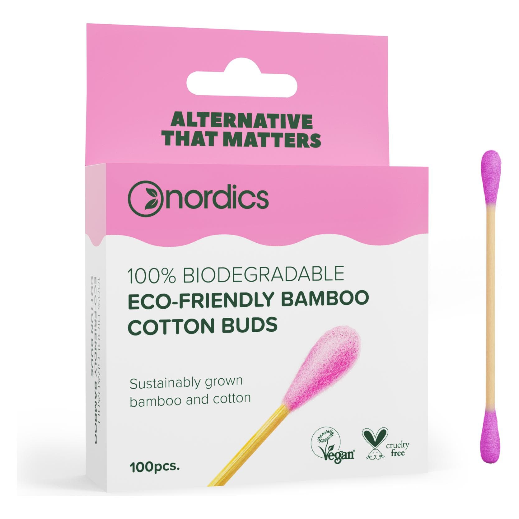 Nordics, Wattestäbchen, Bamboo