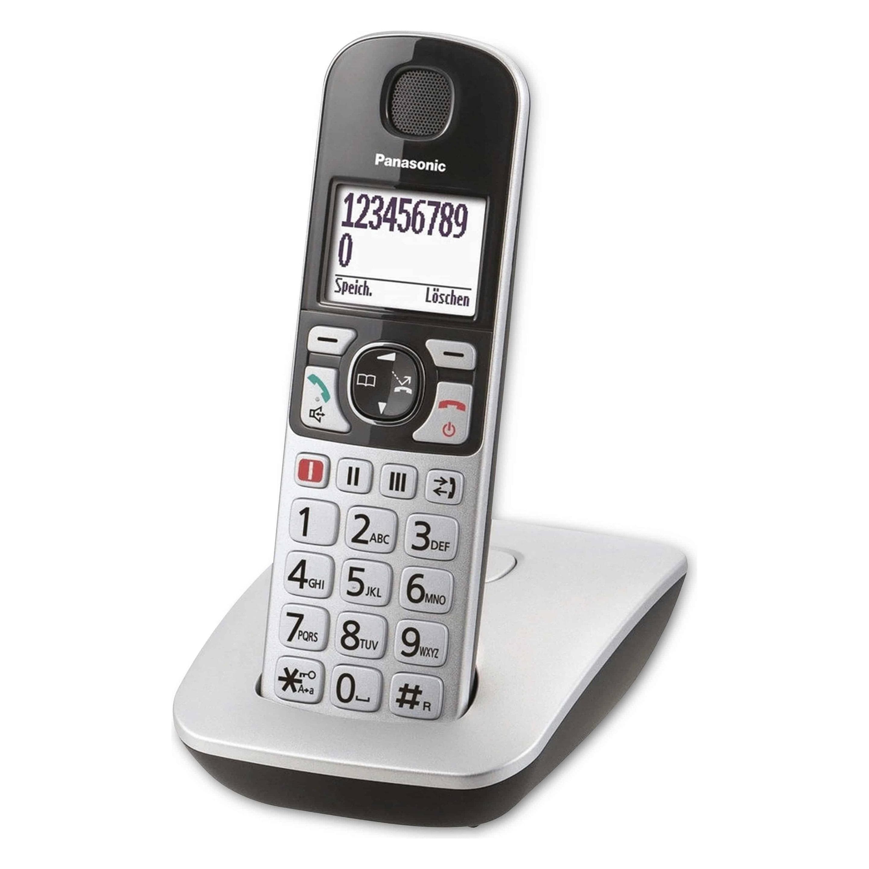 Panasonic KX-TGE510GS, Telefon, Grau