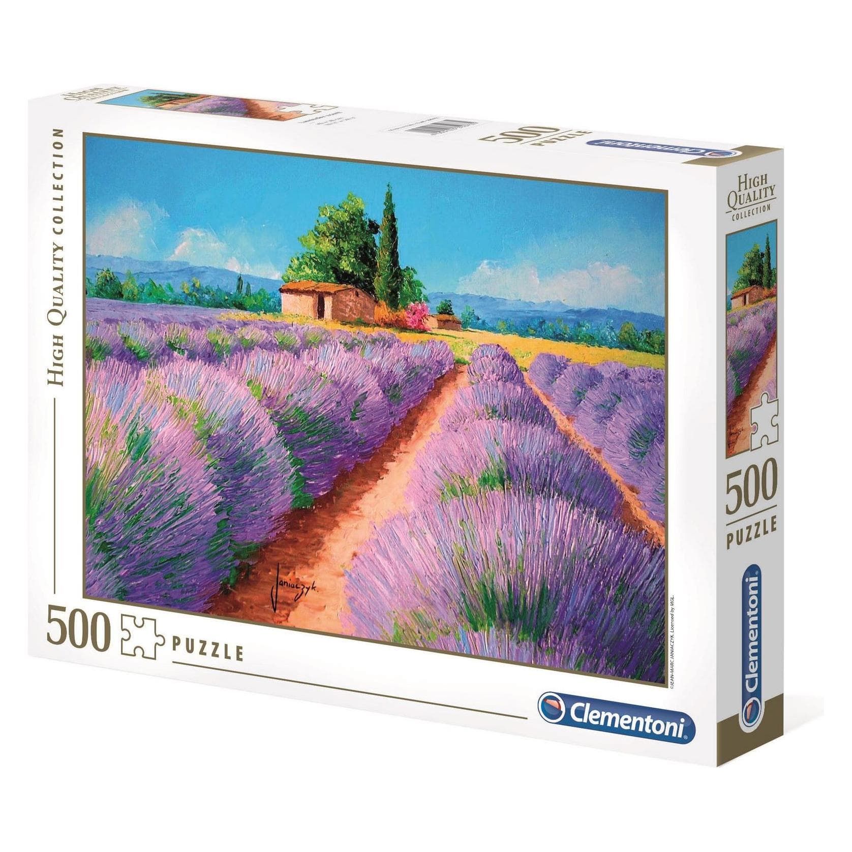 Clementoni Puzzle Lavendel 500 teilig (500 Teile)