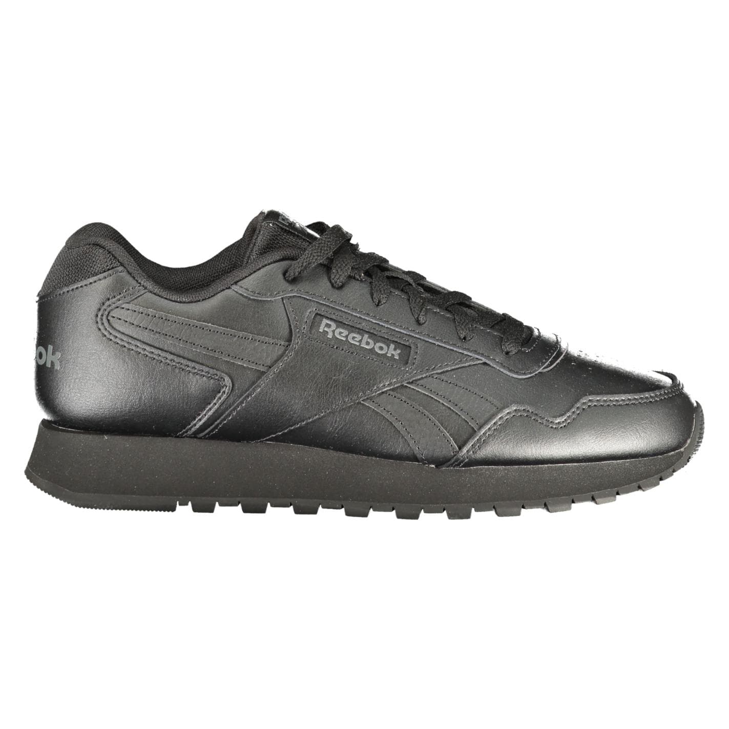Reebok, Herren, Sneakers, Herren Glide Sneaker, Cblack Purgry Cblack, 42 EU, Schwarz, Grau, (42)