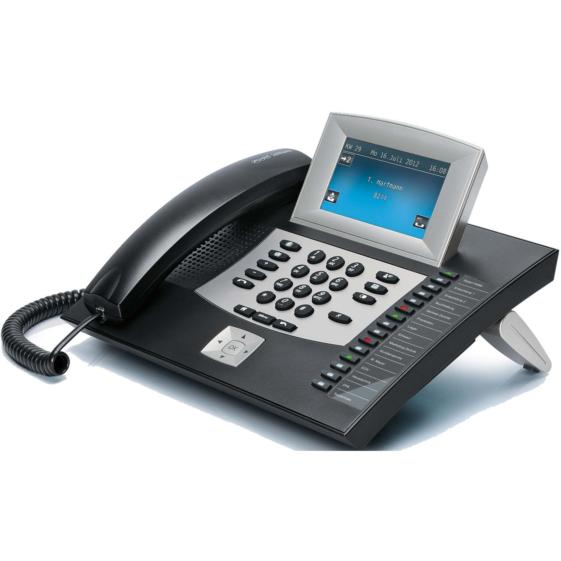 Auerswald COMFORTEL 2600 BLACK, Telefon, Schwarz