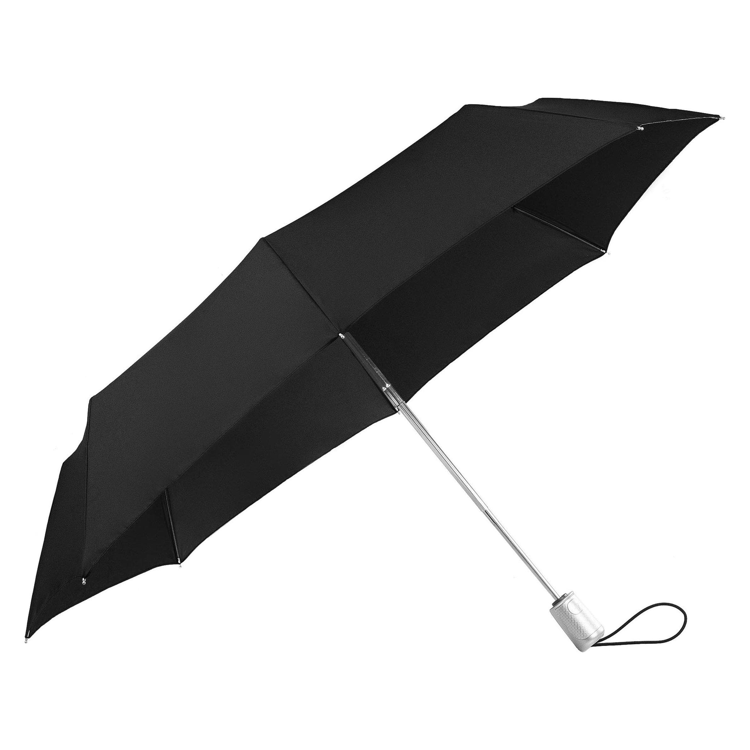Samsonite, Unisex, Regenschirm, Alu Drop S, Schwarz