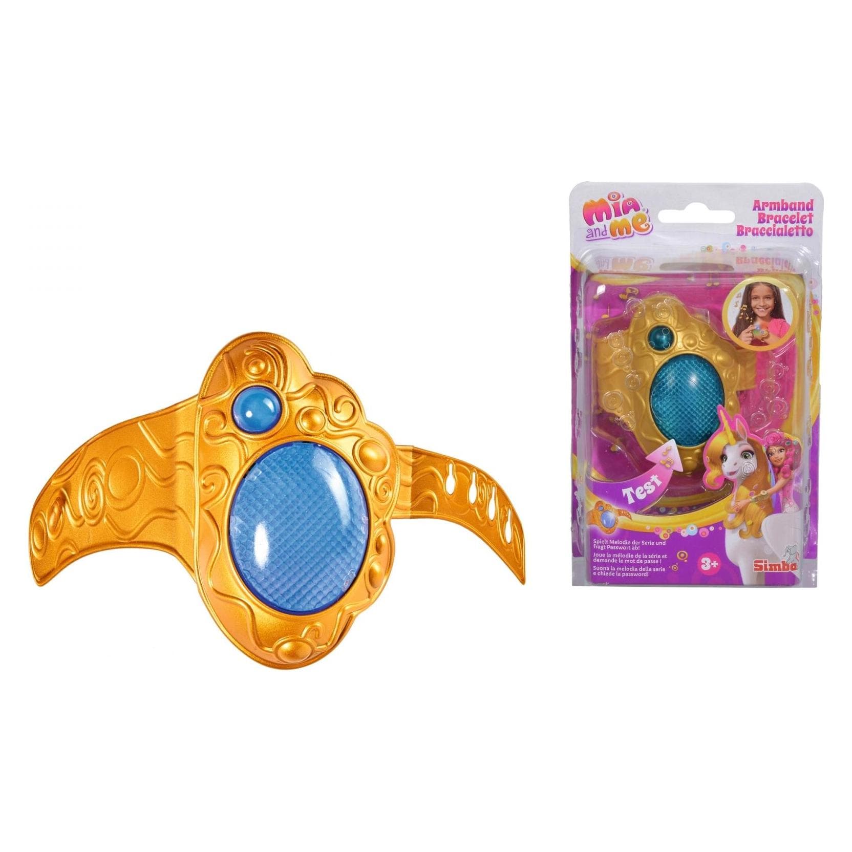 Simba, Armschmuck, Mia Armband, (20 cm, materialmix)