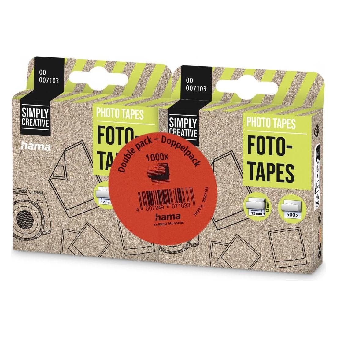 Hama, Fotokleber + Posterkleber, Fototape