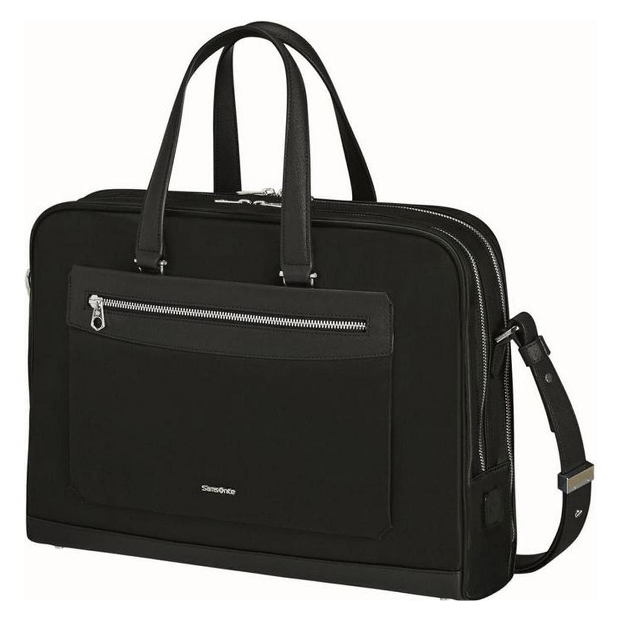 Samsonite ZALIA 2.0 Laptop Bailhandle (15.60", Universal), Notebooktasche, Schwarz