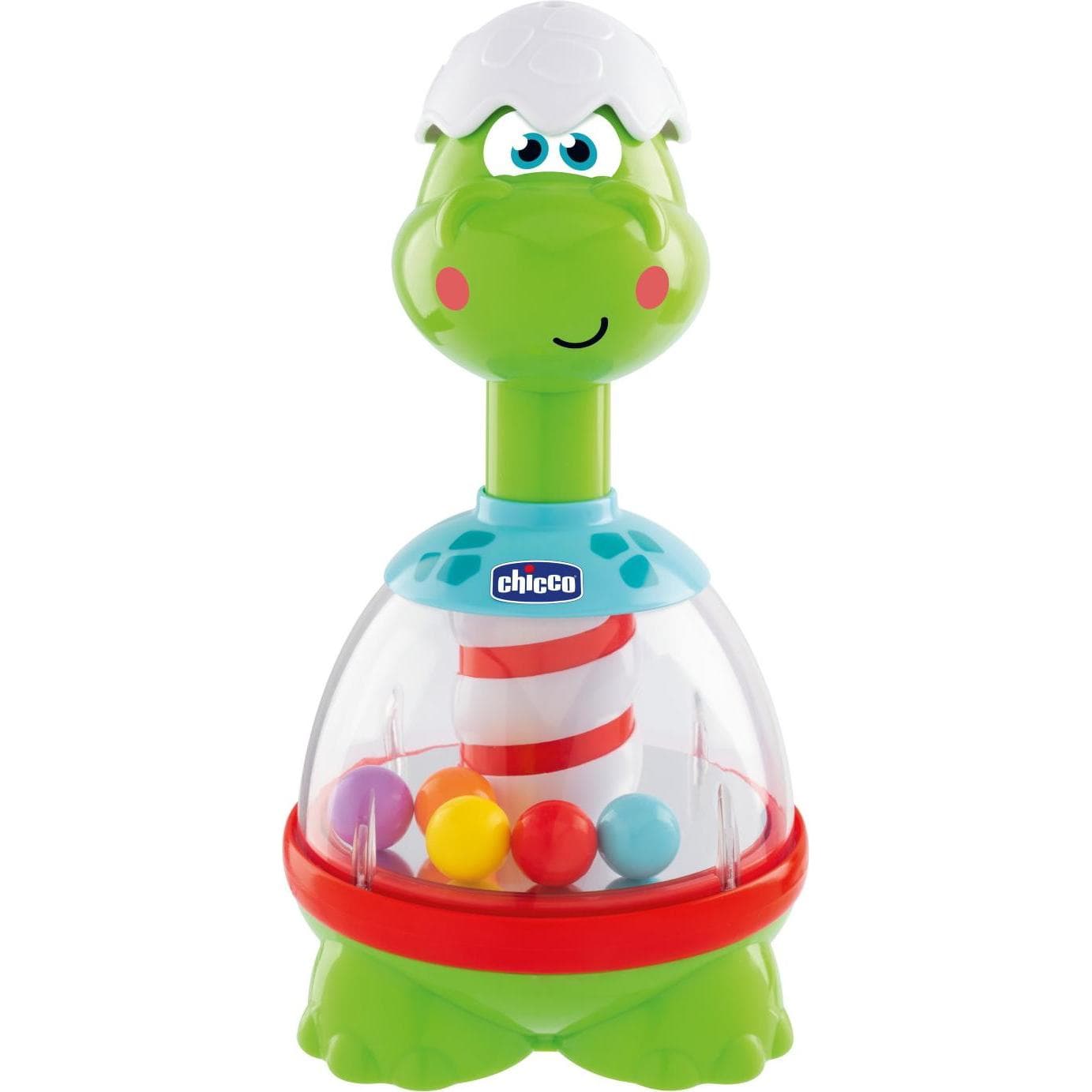 Chicco, Babyrassel, Kreisel Dino