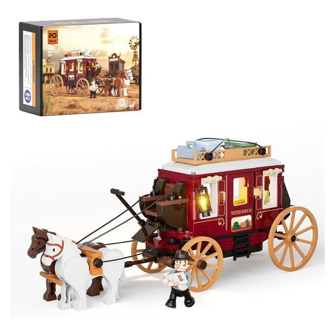 Lumibricks Western Stagecoach