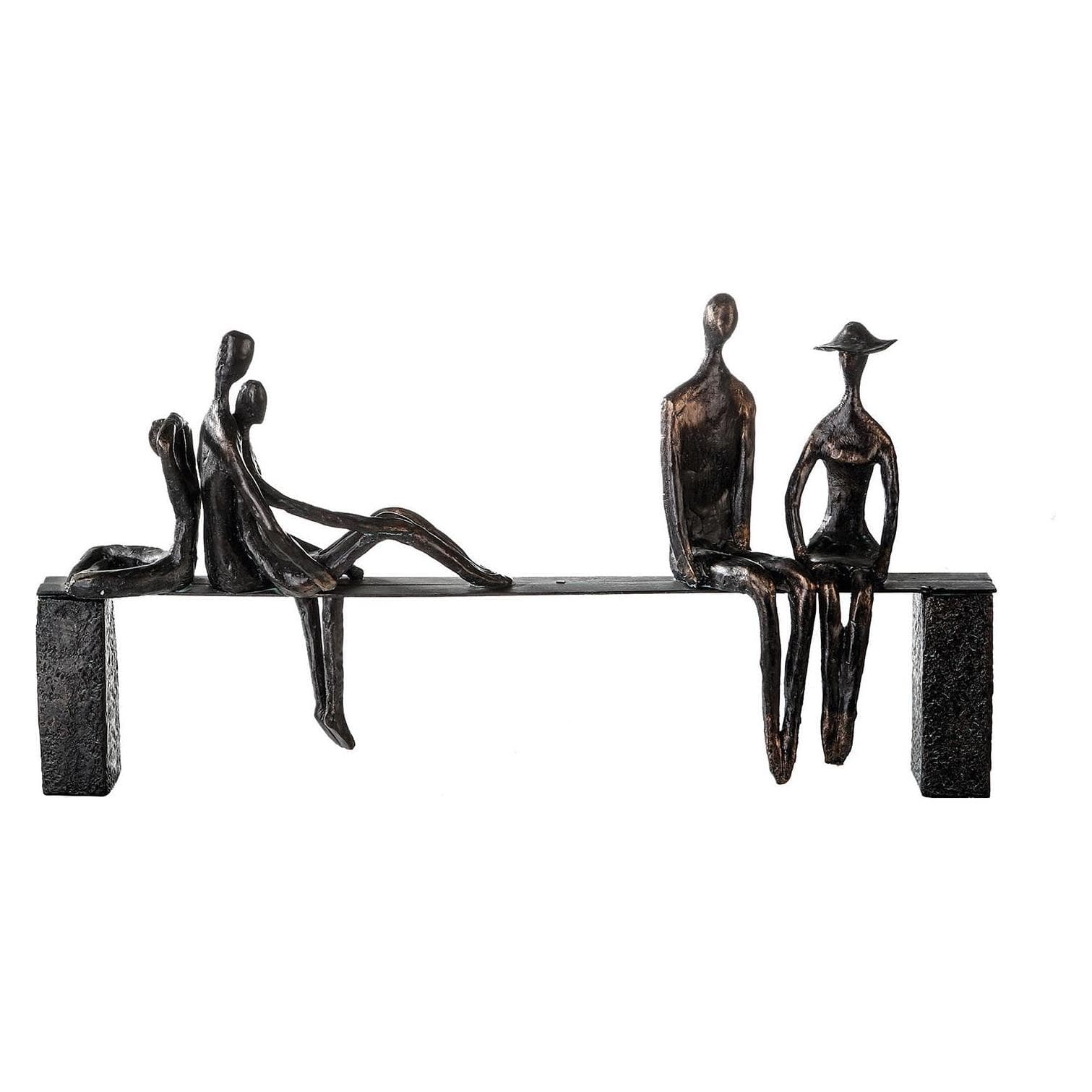 Casablanca by Gilde, Deko Figuren + Skulpturen, Skulptur Leisure Bronze
