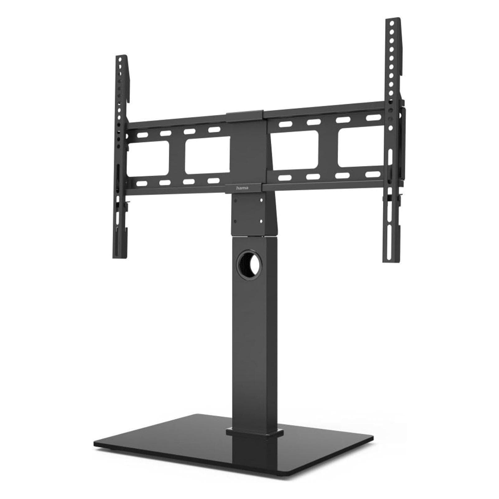 Hama TV-Standfuss (40 kg, 32" - 65"), TV Ständer, Schwarz