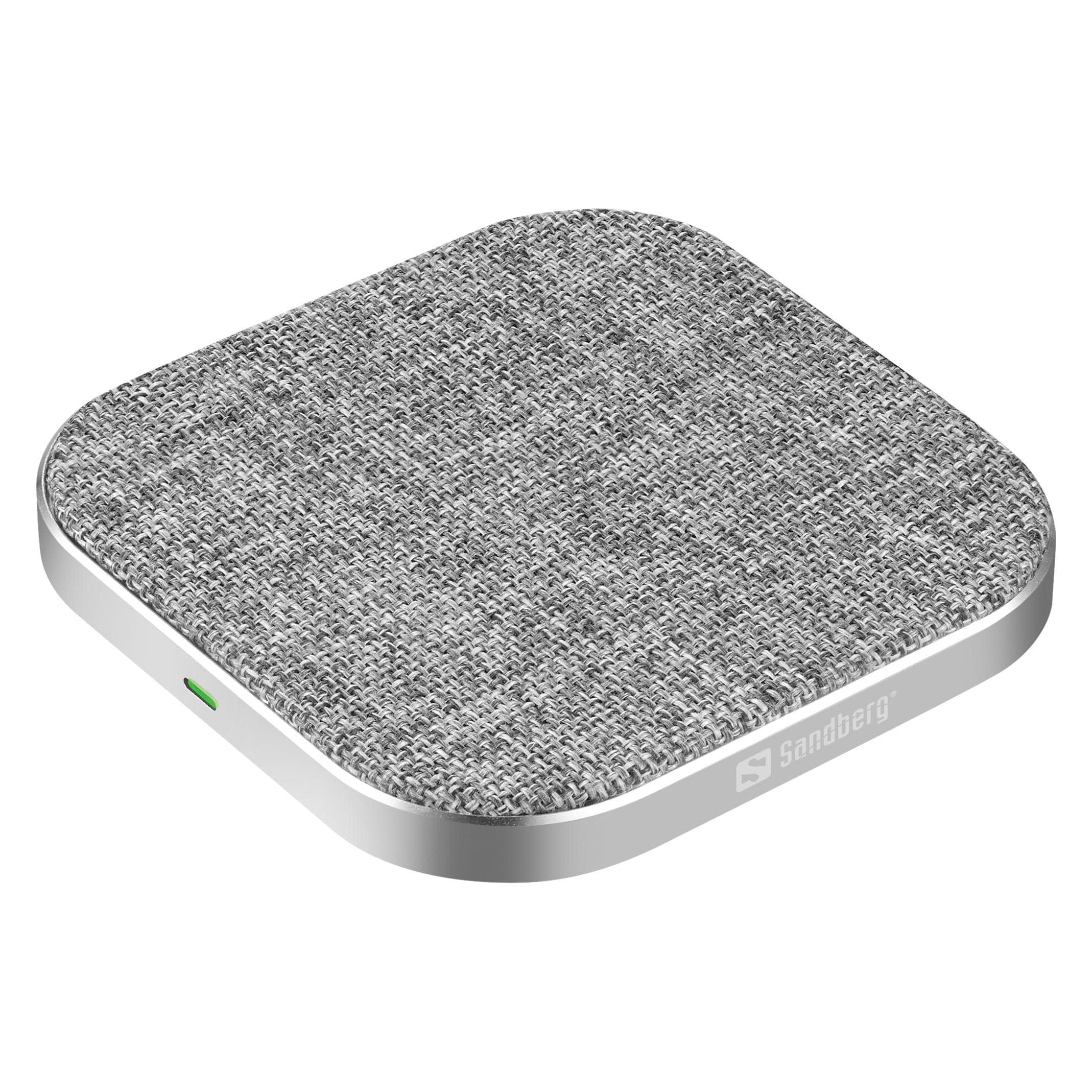Sandberg Wireless Charger Pad (15 W), Wireless Charger, Grau