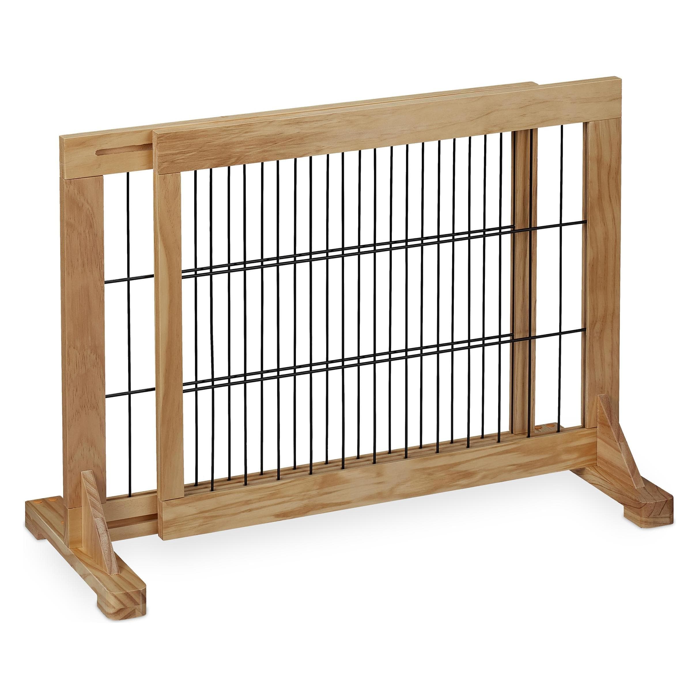 Relaxdays, Schutzgitter, Absperrgitter (70 - 115 cm)