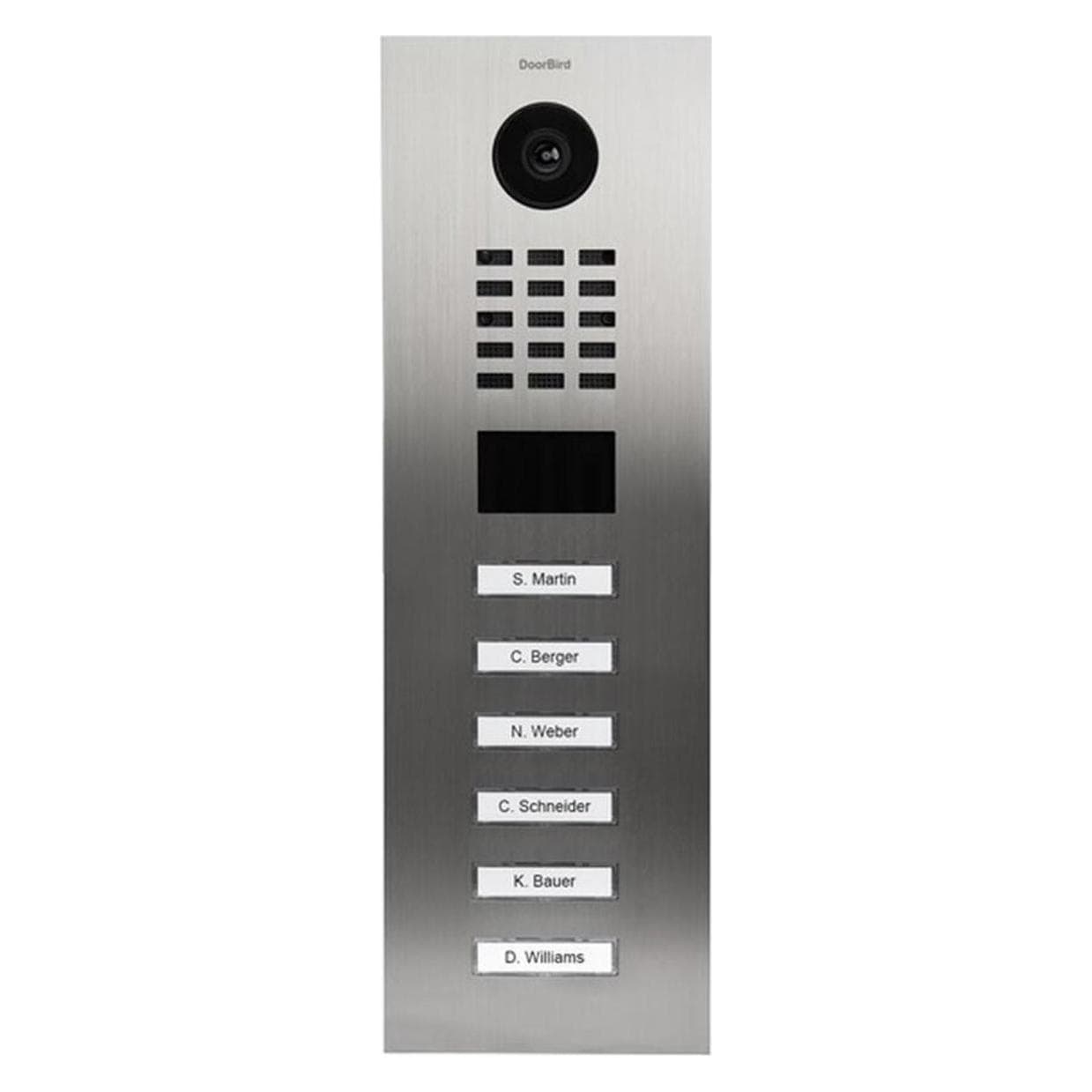 Doorbird, Klingel + Türsprechanlage, IP Türstation D2106V (Ethernet, Kabelgebunden)