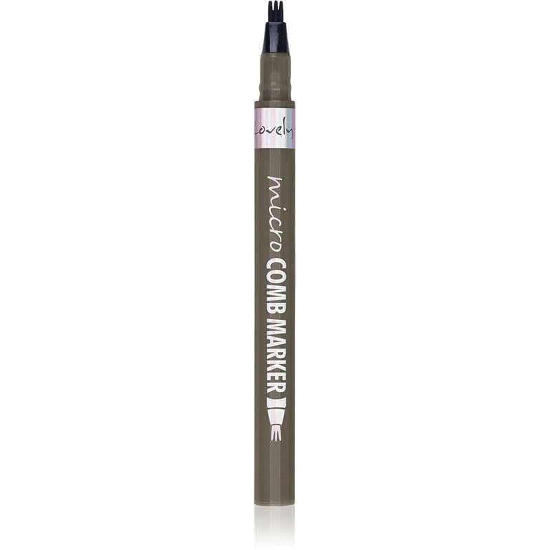 Lovely, Augenbrauenstift, Micro Combo Marker Filling Eyebrow Mascara 2