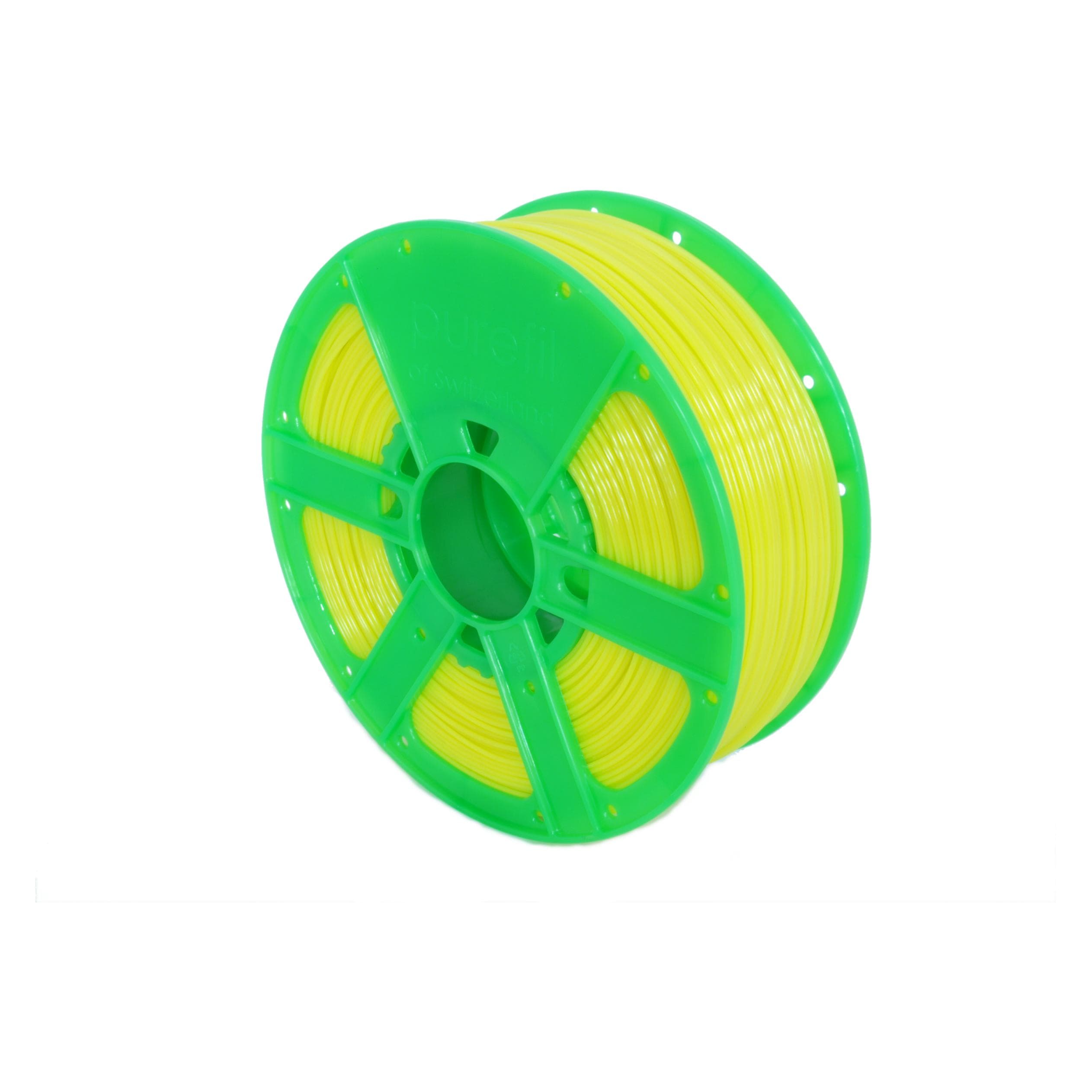 Purefil Filament (MABS, 1.75 mm, 1000 g), 3D Filament, Gelb