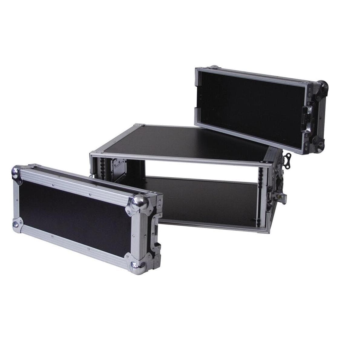 Roadinger 19 Zoll Rack 4 HE 30109784 Hol (19" Case), Audio Racks + Cases, Schwarz