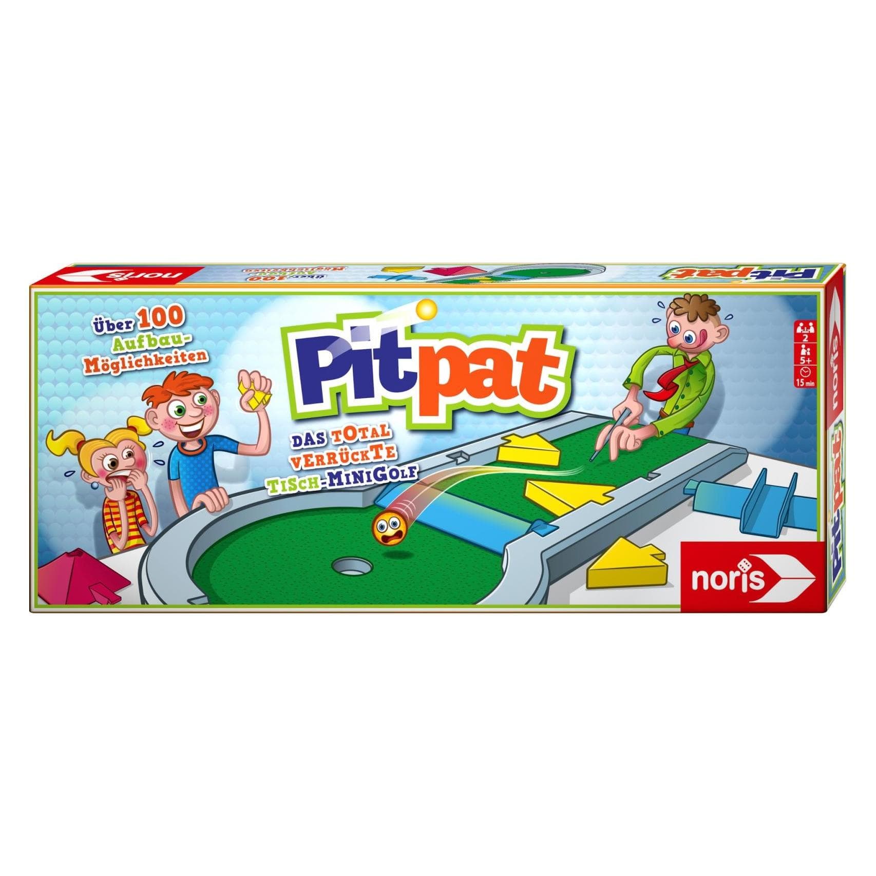 Noris Games & More Pitpat Tisch-Minigolf (Deutsch, 5 - 10 Jahre)