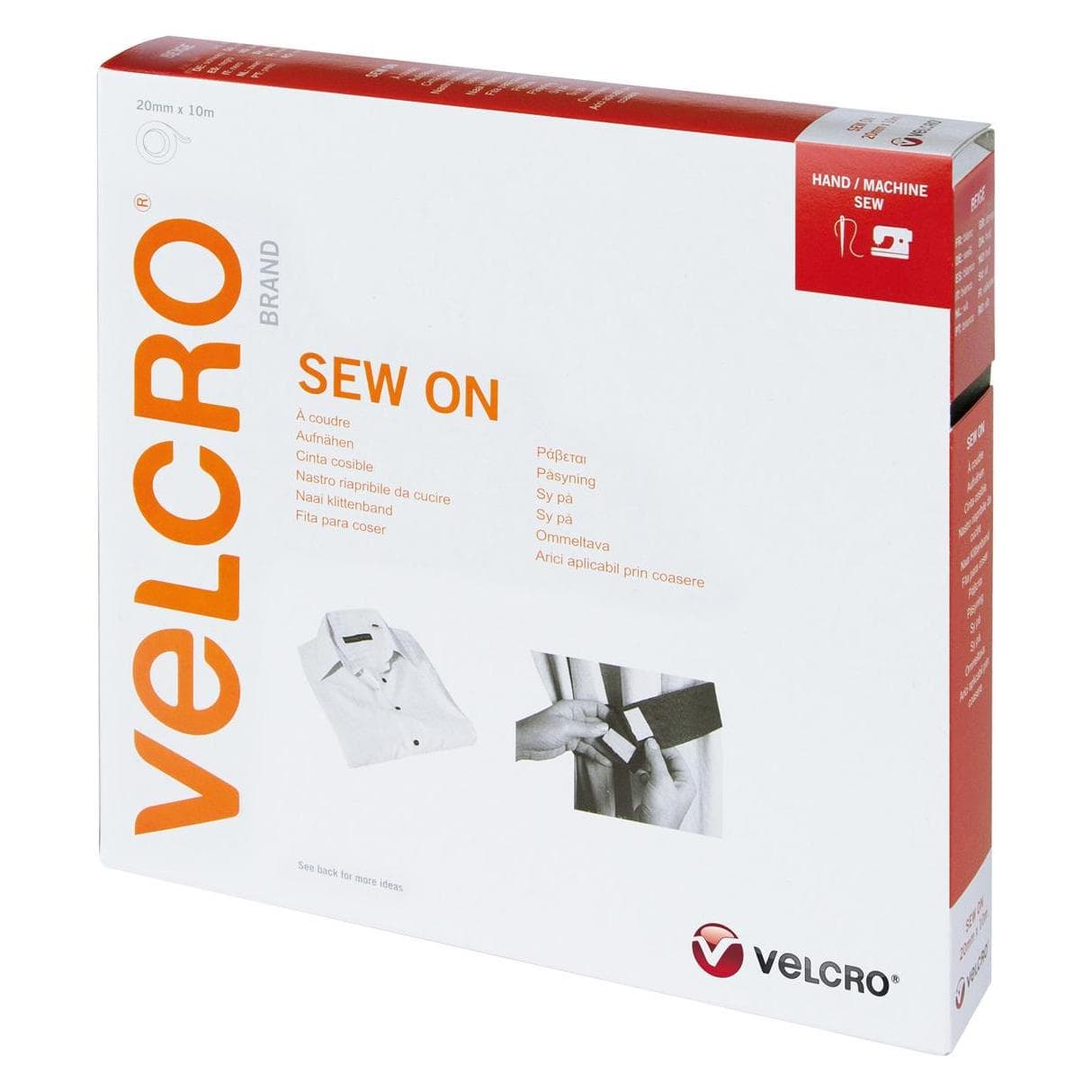 Velcro brand, Klettband, Klettband für Textilien (20 mm)