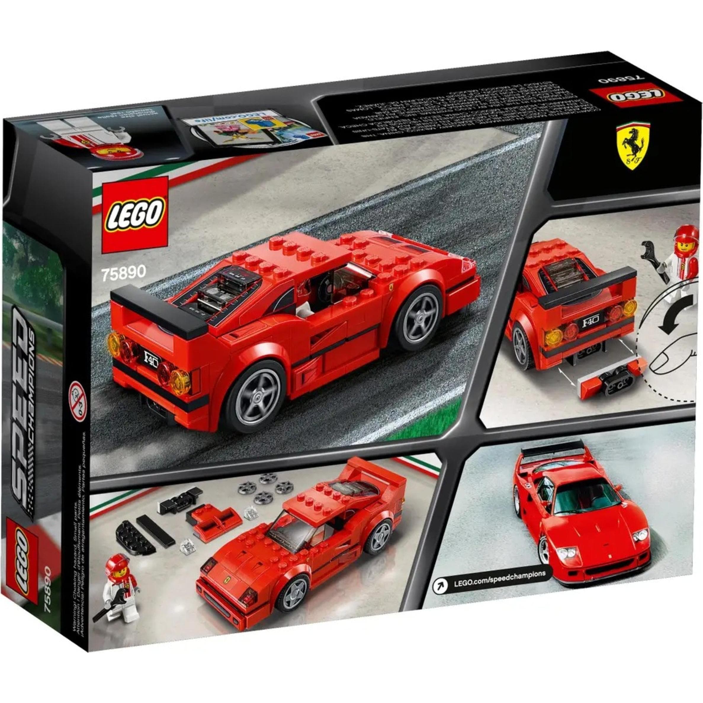 LEGO Ferrari F40 (75890, LEGO Speed Champions)
