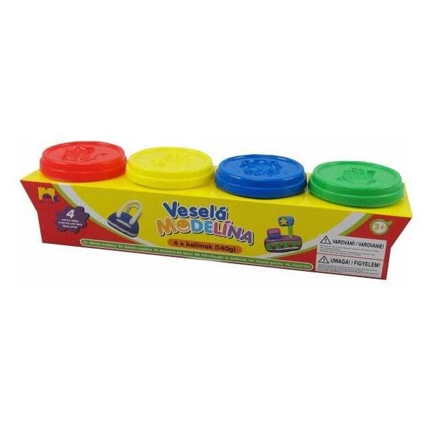 Dromader Glückliche Knetmasse 4 x 140 g