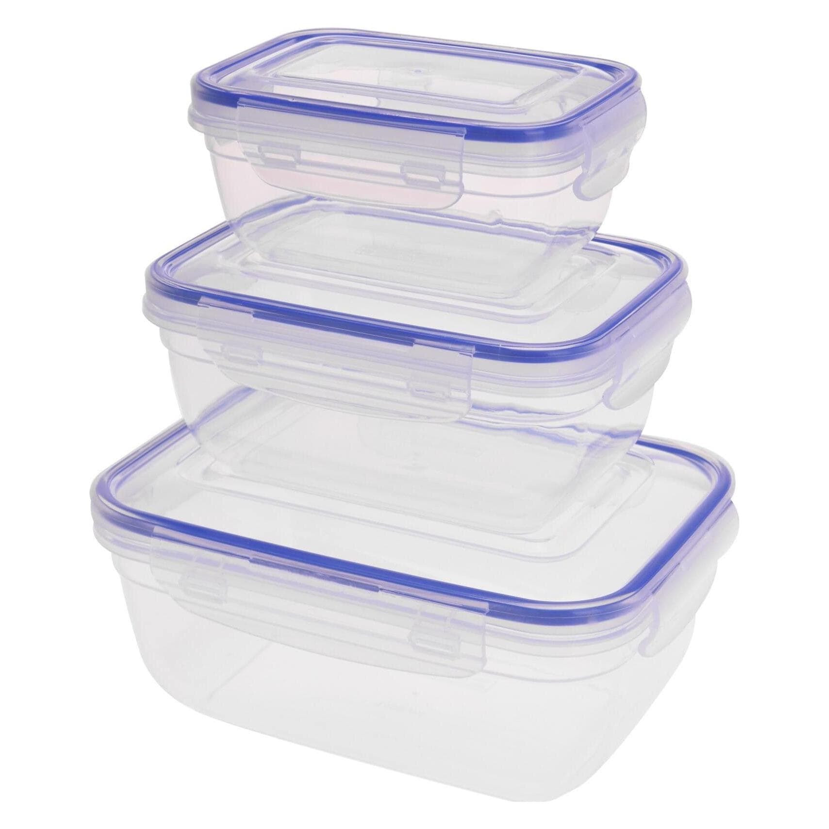 Excellent Houseware Vorratsdosen-Set, Vorratsbehälter, Transparent